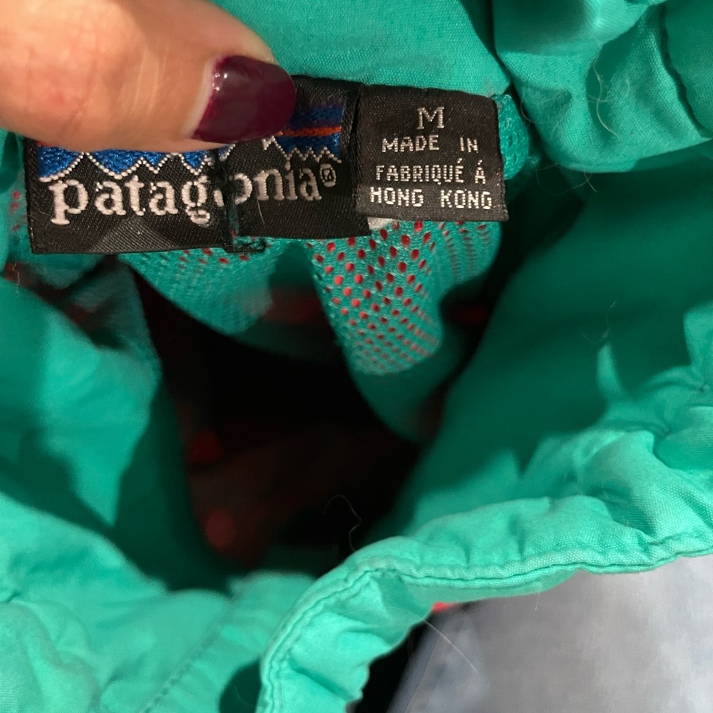 Women’s Vintage Patagonia Pink Windbreaker size Medium - Picture 6 of 6